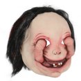 thumbnail image 3 of Máscara de terror con cara y dientes distorsionados, de resina, 32 cm, con una sonrisa espeluznante, 3 of 3