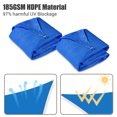 thumbnail image 3 of Yescom 2 Pack 11 Ft 97% UV Block Triangle Sun Shade Sail Canopy Outdoor Patio Awning, 3 of 11