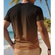 thumbnail image 4 of Tops para hombre, blusas y camisas de manga corta con cuello redondo para hombre, blusa informal de verano para hombre, blusa de manga corta con degradado y cuello redondo, blusa de poliéster para hom, 4 of 4