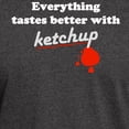 thumbnail image 3 of CafePress - Tastes Better With Ketchup Dark T Shirt - Men's Classic Graphic Cotton T-Shirt, 3 of 4