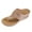 1Khaki, variant on Wedge Sandals for Women Soft Footbed Flip Flops Casual Bohemian Flowal Hollow out Slides
