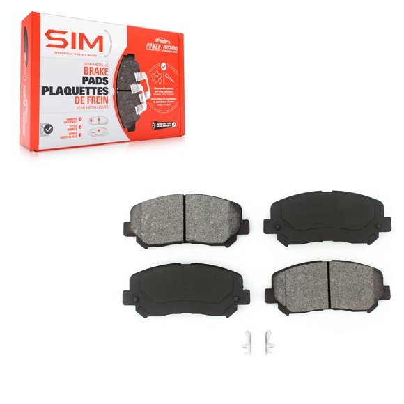 SIM Front Semi-Metallic Disc Brake Pads SIM-1640A for Car Jeep Cherokee Chrysler 200