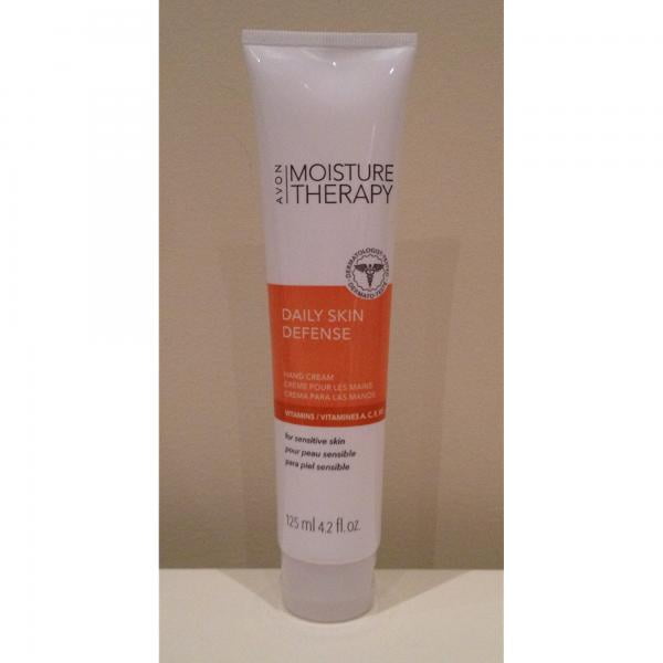 Avon Moisture Therapy Daily Skin Defense Vitamin Hand Cream 4.2oz./125ml