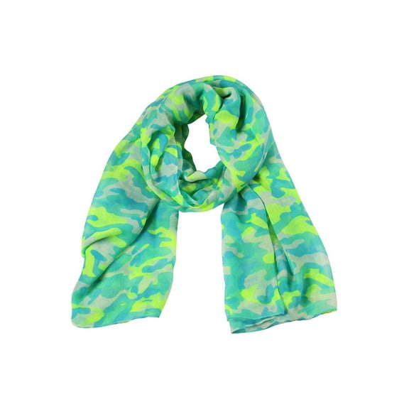 Gravity Threads Neon Camouflage Scarf