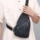 thumbnail image 5 of Bolso de Negocios para Hombre y Mujer | Bandolera Informal | Bolso de Hombro Multibolsillos de Gran Capacidad | Correa Ajustable | Bolso Frontal para Viajes, Fitness y Ciclismo | Gris Azulado, 5 of 6