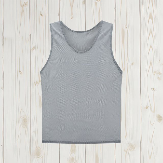 Prix Réduit, T-Shirt Couche Intérieure pour Filles Enfants, Camisole à Col Rond, Coton Respirant, Léger, Tenue d'Été, Superposition Facile, Coupe Confortable Élégance Simple/coton, Gris, Sopatenor