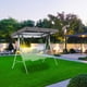 thumbnail image 1 of RKSTN Waterproof Canopy Polyester Cloth, Garden Seat Replacement, Double Replacement, Outdoor Patio Seat Cover（Top Cover Just）, 1 of 7
