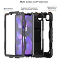thumbnail image 2 of Funda TEKKU StandC uso rudo para iPad Air 5 Air 4 Pro 11 Negra A2589 A2316 A2324 A2325 A2072, 2 of 8