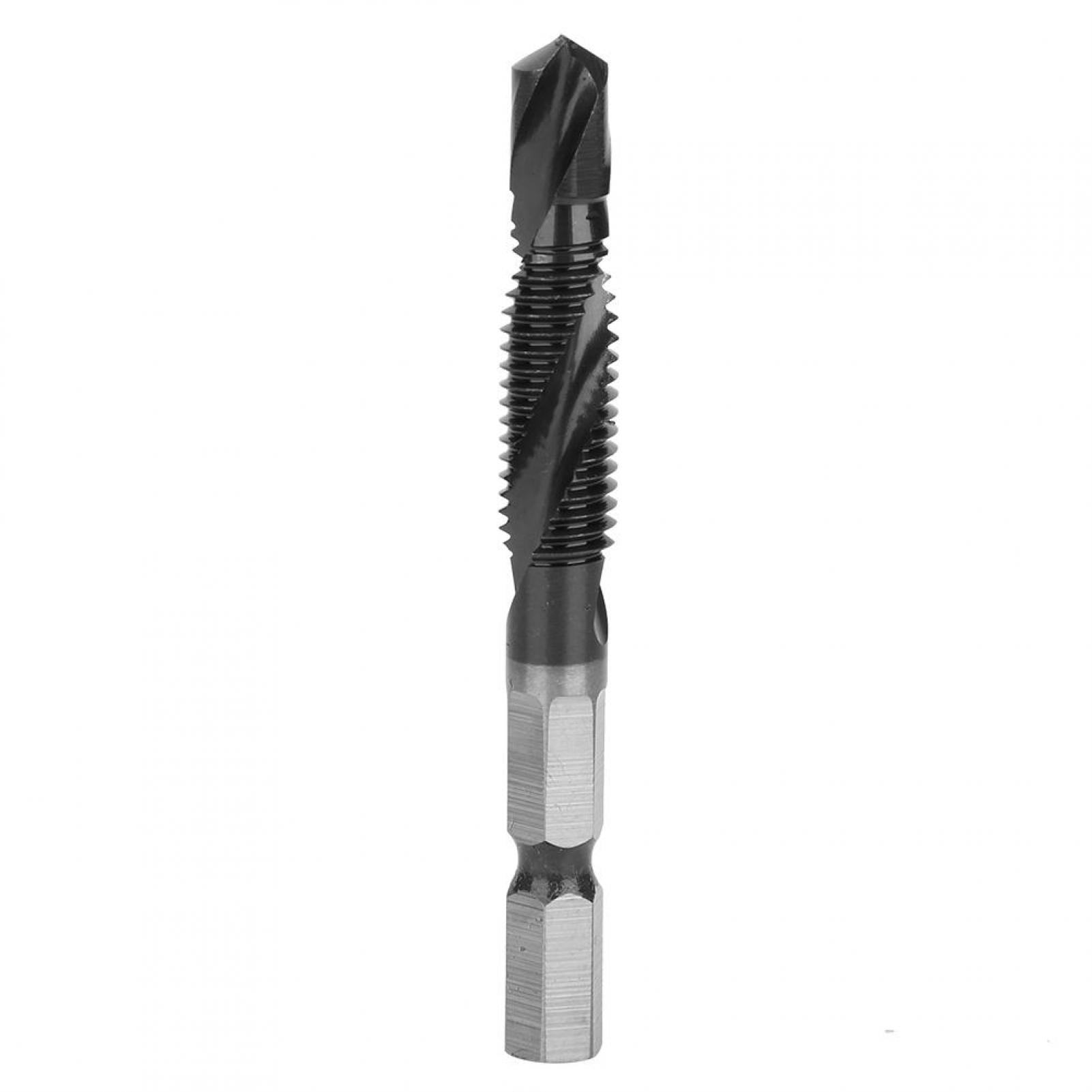 Henmomu Spiral Tap, Drill Tap, Screwdriver, Hex Shank For Iron For
