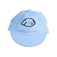 thumbnail image 5 of sunsanly Dog Sun Protection Hat with Ear Holes Dog Baseball Cap Pet Canvas Hat Outdoor Pet Visor Cap for Photos Cosplay Parties, 5 of 8