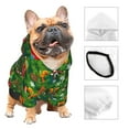 thumbnail image 3 of Balery Cute Christmas Stocking Bear Sudadera con Capucha para Perros Pequeños – Ropa para Mascotas, Disfraz para Perros y Gatos, Ideal para Fiestas y Cosplay-Large, 3 of 7