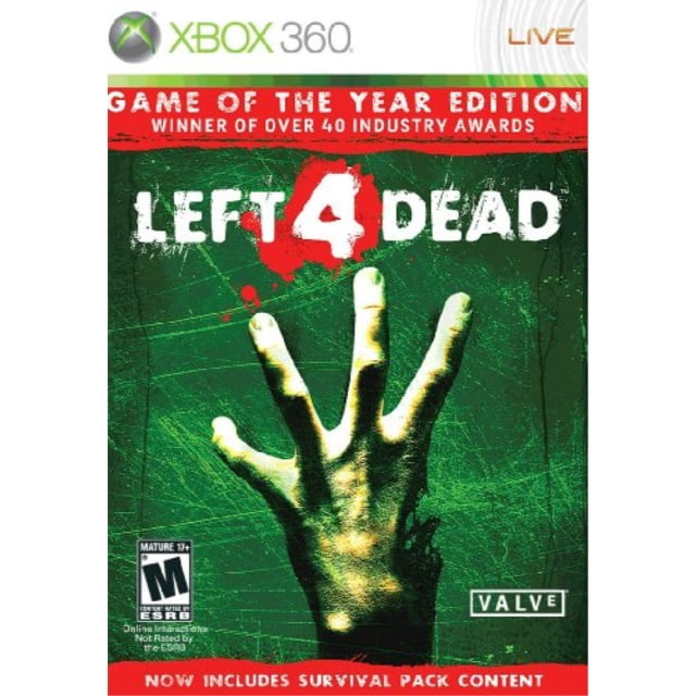 Residuos Ártico Poder Valve Left 4 Dead - Game of the Year Edition -Xbox 360 - Walmart.com