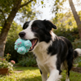 thumbnail image 5 of Pet Toys - Dog Agility Training Ball - Molecular Ball - -resistant And Chewing Ball For Relieving Boredom - ETPU Pet Ball,Pet Enrichment Toys,Gifts for Pets and Pet Lovers(Sky Blue), 5 of 6