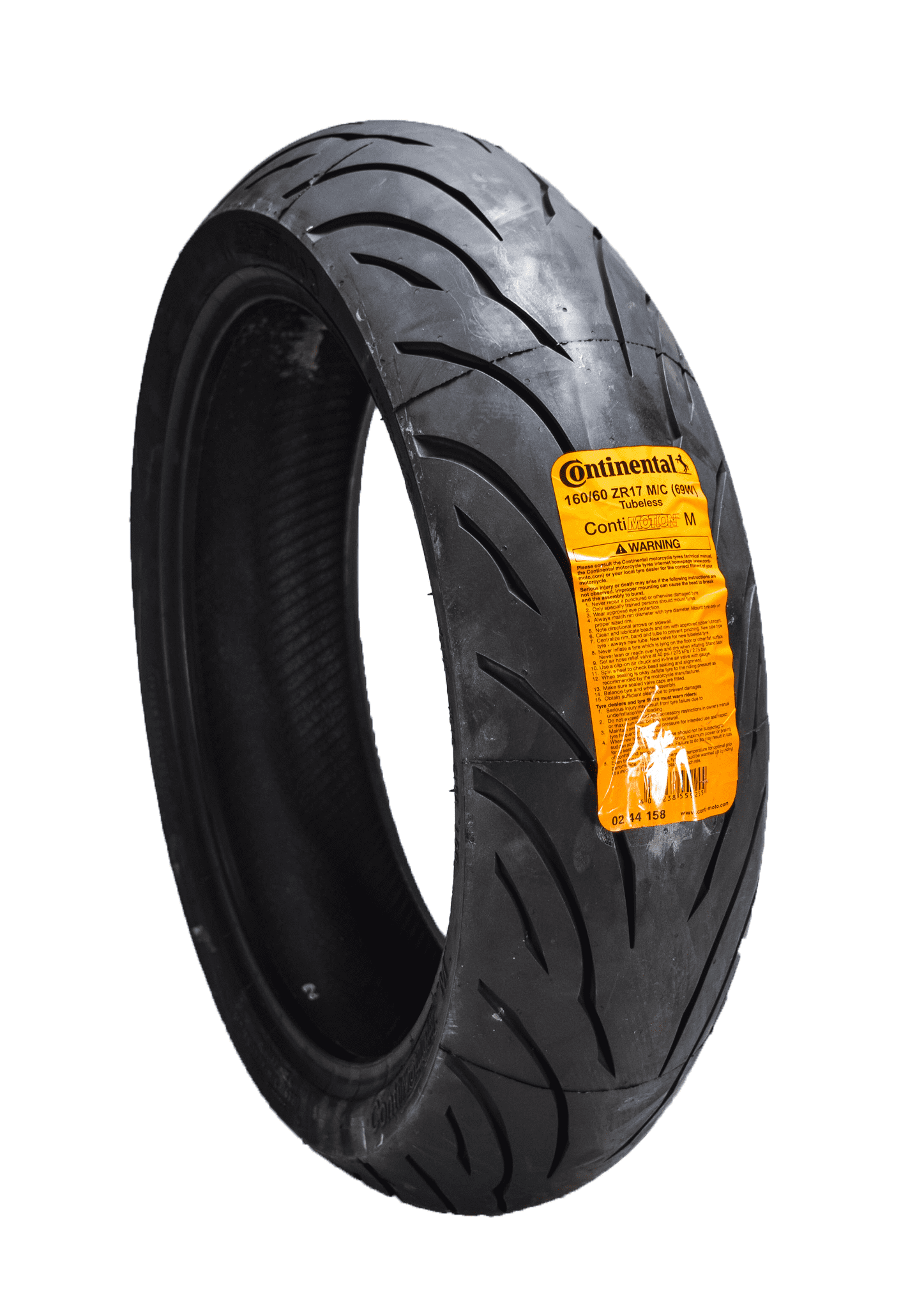 Honda Continental Conti Motion Motorcycle Tyres Pair 120/60ZR17 & 160/60ZR17 