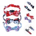 thumbnail image 2 of KAKOWELY Collar para mascotas de 3 piezas con cascabeles y pajaritas, correa ajustable para el cuello del gato, 2 of 4