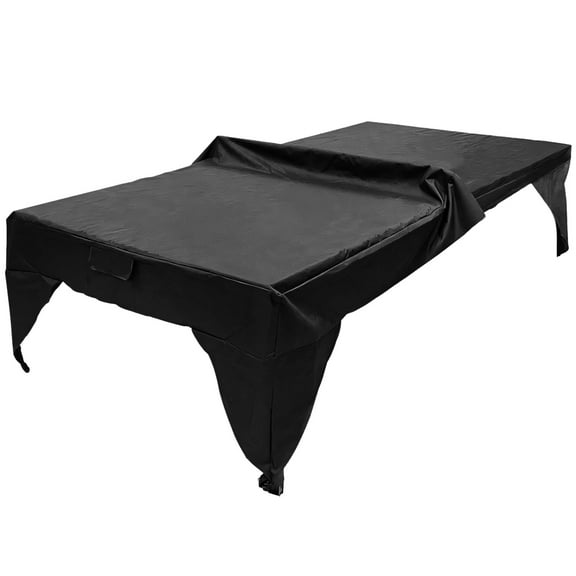 Ping Pong Table Cover, Waterproof 210D Oxford Fabric, Outdoor Table Tennis Cover, Reliable Protection for 9 x 5 Ft Tables, Sun Resistant, Dust and Snow Proof