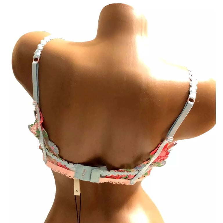 Victoria's Secret For Love & Lemons Bra Embroidered Swaying Rose Size  X-Large NWT - Walmart.com
