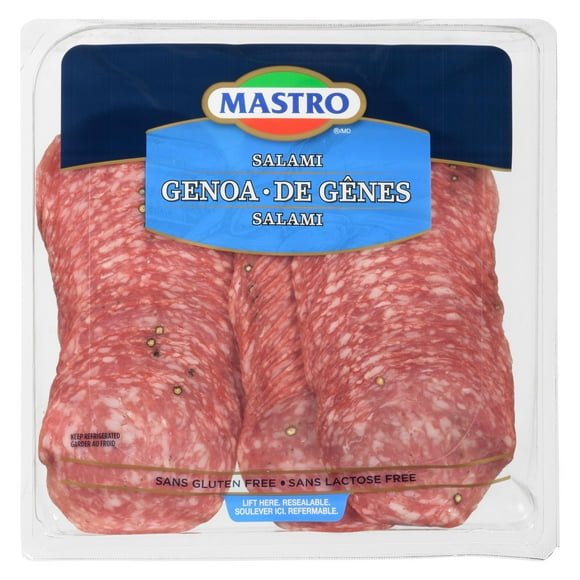 Mastro Mild Genoa Sliced Salami, 375 g