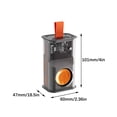thumbnail image 2 of NARABB Bluetooth Speaker Outdoor Home Card Speaker Transparent Mecha Subwoofer Portable Bluetooth Small Desk Lamp, 2 of 9