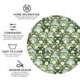 thumbnail image 3 of Vsdgher Cute Frog Print Leather Coasters for Drinks, Durable Drink Coasters 4 Set for Tabletop Protection, Luxurious Home Décor and Housewarming Gift-Round Shape, 3 of 6