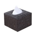 thumbnail image 5 of UDIYO Faux Leather Square Paper Holder Tissue Dispenser Storage Box Car Home Decor, 5 of 7