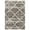 Distressed Grey/Ivory, variant on SAFAVIEH Hudson Amias Geometric Shag Area Rug, Ivory/Grey, 5'1" x 7'6"