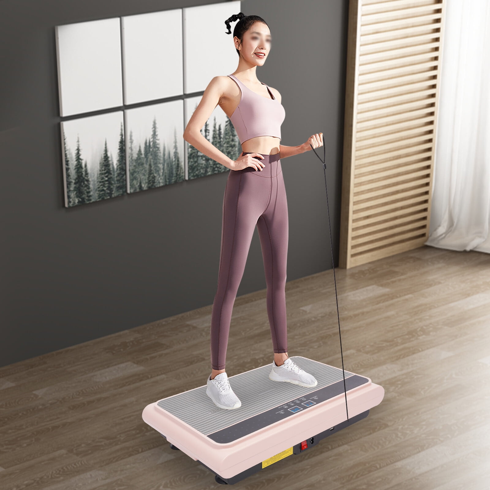 Vibration Plate Exercise Machine Whole Body Workout Vibration Fitness Platform for Living Rooms, Bedrooms