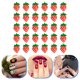 thumbnail image 3 of 30 unids Nail Art Charms Fruits de fresa Rebanadas de uñas Mujeres DIY Nail Art Supplies, 3 of 5