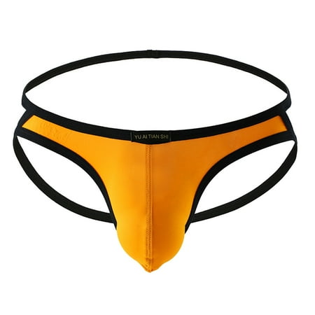 

Men s Underwear Low Waist Sexy Breathable Hips Nylon Solid Color Pants