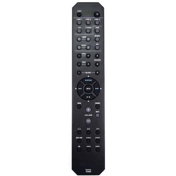 New RAX33 ZU49260 For YAMAHA Natural Sound Stereo Receiver Remote R-S202 RS202BL