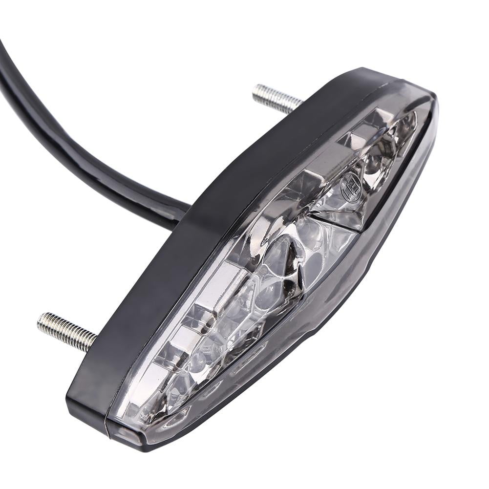 LYUMO 12V 15 LED Motorcycle Brake Stop Running Tail Light Rear Light
