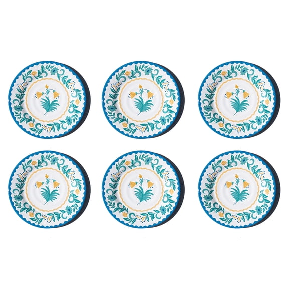 Montelupo NewWave Melamine Salad Plate - Multicolor - 8.5" - Set of 6
