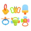 Happy Tooth Teether Baby Teething Toys Baby Teether with Handle (6-Piece)