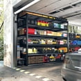 thumbnail image 2 of 60"W 6-Tier Heavy Duty Storage Shelves – 3500 LBS Capacity Industrial Metal Shelving, 2 of 8