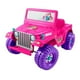 thumbnail image 1 of Montable eléctrico Power Wheels Barbie Jeep Wrangler 6 volts rosa, 1 of 4
