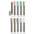 thumbnail image 2 of 10 Colors Acrylic Paint Metallic Markers Set Water-Based Fine Point Art Marker 2mm Tip Quick, 2 of 8