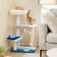 thumbnail image 3 of Costway Árbol para Gatos con Temática Oceánica, Torre para Gatos de 3 Niveles, Postes Rascadores Cubiertos de Sisal/Juguetes Interactivos/Plataformas de Salto, 3 of 4