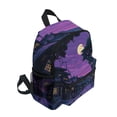thumbnail image 2 of FORMRS School Backpack with Front Zippered Pocket 12" Student Travel Daypack, Purple Street, 2 of 6
