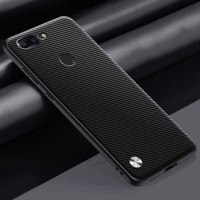Luxury PU Leather Case For OnePlus 5 5T Back Cover Matte Silicone Shockproof Protection Phone Case For One Plus 5T 5 OnePlus5 T Matte Black For OnePlus 5T