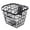 Black, variant on Bike Cycling Basket Quick Release Front Handlebar Multifunction Wire Basket Large Capacity Electric Bike Basket for Man Boys Woman Girls Black