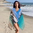 thumbnail image 1 of Wzzjkit Serviette de Plage Paresseuse Serviette Magique, 1 of 6