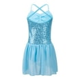 thumbnail image 2 of iEFiEL Cute Sequin Camisole Leotard Dress Ballet Dancewear for Little Girls Kids, 2 of 7