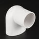 thumbnail image 4 of PVC Agua Tubería 90 Grados Reducción Codo Accesorio 58x40mm ID Tubo Reductor Conector Adaptador, Blanco Paquete de 3, 4 of 4