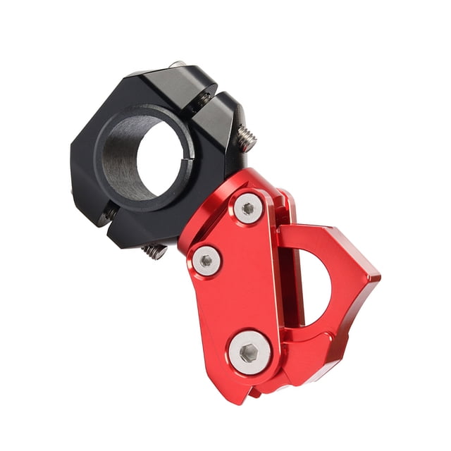 Kenally Gancho para casco de motocicleta, soporte para guantes, bolsa, colgador de equipaje, resistente modificado para Scooter, bicicletas, Accesorios para motos Rojo