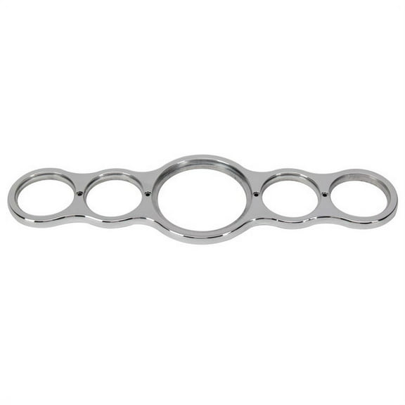 Universal Scalloped 5-Gauge Dash Panel