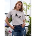 thumbnail image 2 of Crumbling Foundations T-Shirt Women -Wilfred Hildonen Designs, Female Small, 2 of 4