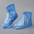 thumbnail image 4 of Reusable Waterproof Shoe Covers with PVC Silicone Sole All-Weather Non-Slip 1 Pair, 4 of 9