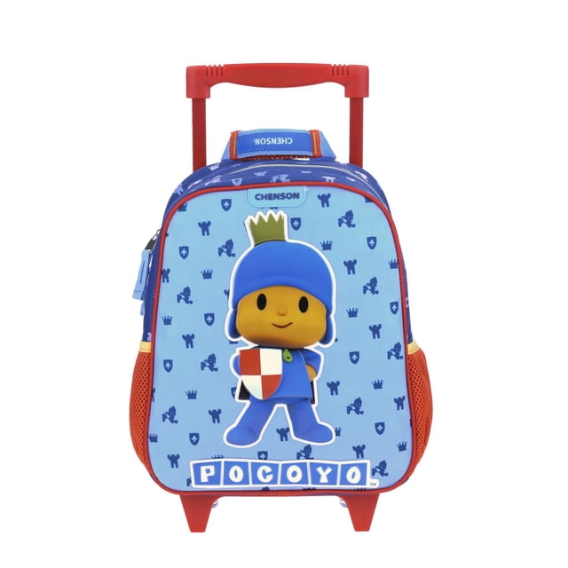 Mochila con Ruedas Chico Azul Chenson Pocoyo Kinder POKY para niño CHENSON PY65749-9