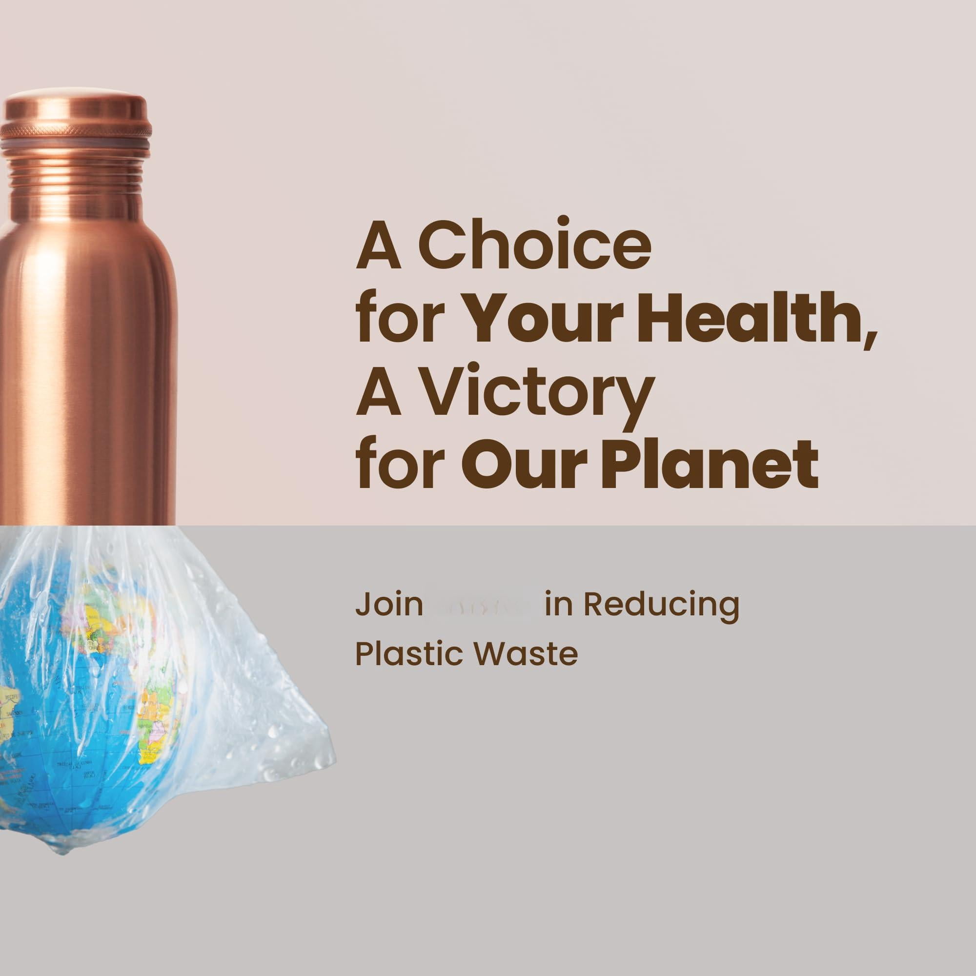 Copper Water Bottle For Drinking  34 Oz Smooth Finish - Stay Hydrated And Enjoy Ayurvedic Benefits Leak-proof Temperature Retention Design Durable