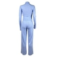 thumbnail image 5 of Tejiojio 2022 Ladies Fashion Casual Slim Solid Color Suit Suit Office Two-piece Suit, 5 of 5